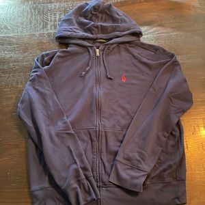 Polo hooded zip up